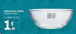 E.Leclerc Ensaladera vidrio oferta