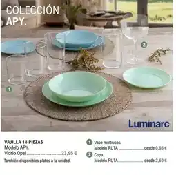 E.Leclerc Luminarc - vajilla oferta