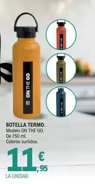 E.Leclerc Botella termo oferta