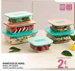 E.Leclerc Hermeticos de vidrio oferta