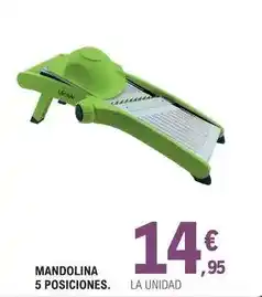 E.Leclerc Lifestyle - mandolina 5 posiciones oferta