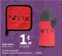 E.Leclerc Paño horno oferta
