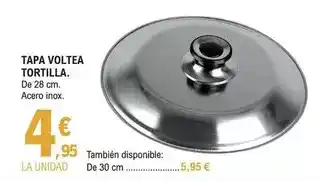 Tapa voltea tortilla