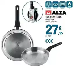 E.Leclerc Alza - set 2 sarténes oferta
