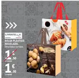 E.Leclerc Livratel - bolsa plástico reciclado oferta