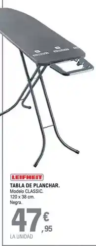 E.Leclerc Leifheit - tabla de planchar oferta