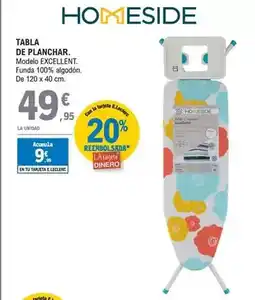 E.Leclerc Homeside - tabla de planchar oferta