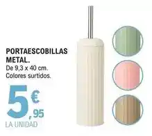 E.Leclerc Portaescobillas metal oferta