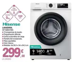 E.Leclerc Hisense - lavadora wf1q9041bw oferta