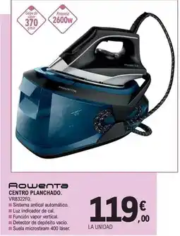 E.Leclerc Rowenta - centro planchado vr8322f0 oferta