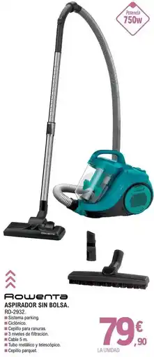 E.Leclerc Rowenta - aspirador sin bolsa ro-2932 oferta