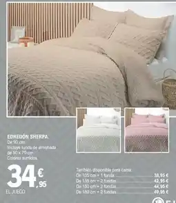 E.Leclerc Edredón sherpa oferta