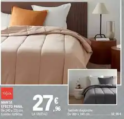 E.Leclerc Tissaia - manta efecto pana oferta