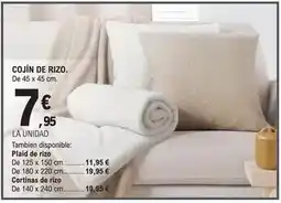 E.Leclerc Cojin de rizo oferta
