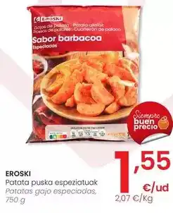 Eroski Eroski - patatas gajo especiadas oferta