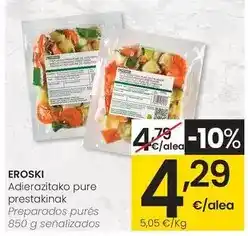 Eroski Eroski - preparados pures oferta