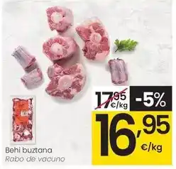 Eroski Rabo de vacuno oferta