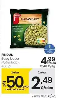 Eroski Findus - haba baby oferta