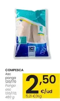 Eroski Compesca - panga asc 120/170 oferta