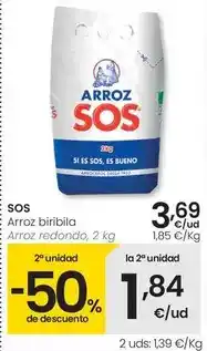 Eroski Sos - arroz redondo oferta