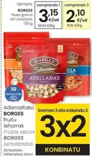 Eroski Borges - nuez grano sin cascara oferta