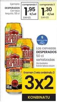 Eroski Desperados - cerveza tequila oferta