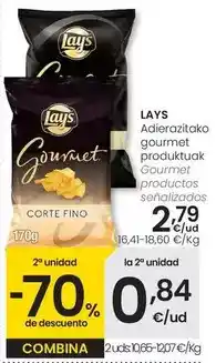 Eroski Lay's - gourmet oferta