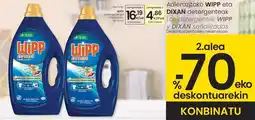 Eroski Wipp - detergente gel limpio&liso oferta