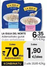 Eroski La gula del norte - gulas señalizadas oferta