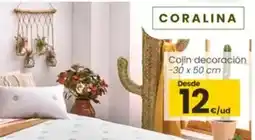 Eroski Cojín decoración oferta