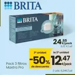 Eroski Brita - filtros maxtra pro oferta