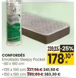 Eroski Confordés - enrollado sleepy pocket oferta