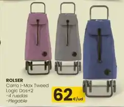 Eroski Rolser - carro i-max tweed logic dos+2 oferta