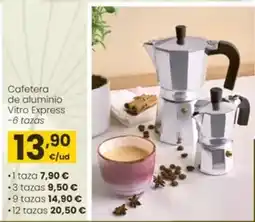 Eroski Magefesa - cafetera de aluminio vitro express oferta