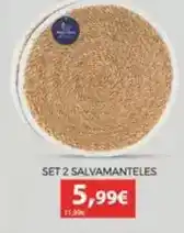 Eroski Santa clara - set salvamanteles oferta