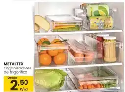 Eroski Metaltex - organizadores de frigorífico oferta