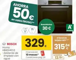 Eroski Bosch - horno hba514es3 oferta