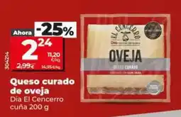 Dia Dia el cencerro - queso curado de oveja oferta