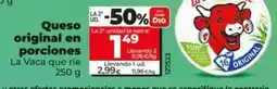 Dia La vaca que ríe - queso original en porciones 250 g oferta