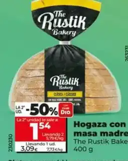 Dia The rustik bakery - hogaza con masa madre 400 g oferta