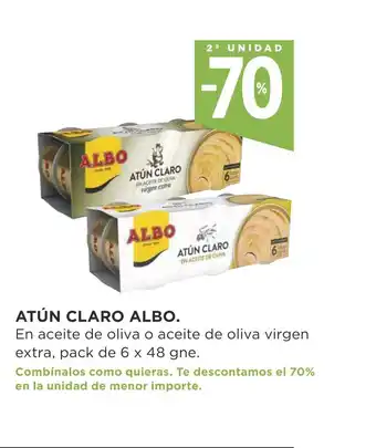 Albo atún Claro 6x48gne.
