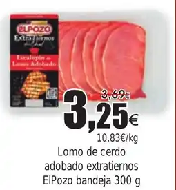 FROIZ ELPOZO Lomo de cerdo adobado extratiernos oferta