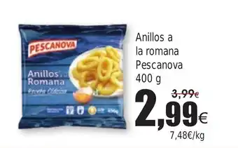 FROIZ PESCANOVA Anillos a la romana oferta