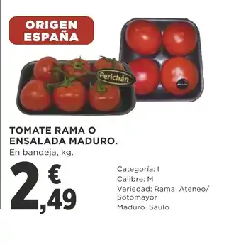 Supercor Tomate Rama O Ensalada Maduro oferta