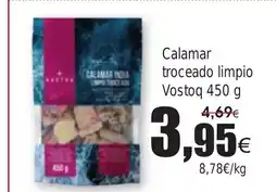 FROIZ VOSTOQ Calamar troceado limpio oferta