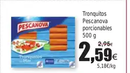 FROIZ Tronquitos Pescanova porcionables oferta