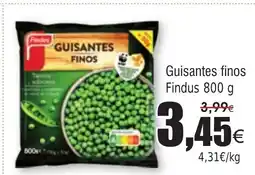 FROIZ FINDUS Guisantes finos oferta