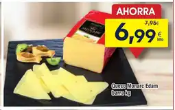 FROIZ Queso Monarc Edam barra oferta