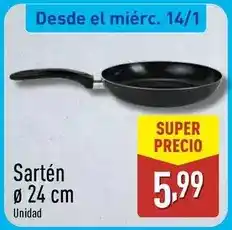 ALDI Sartén ø 24 cm oferta