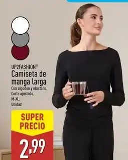 ALDI Up fashion - camiseta de mango larga oferta